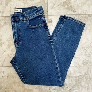 Abercrombie High Rise Super Skinny Ankle Jeans